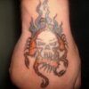 Steve in England got the triple scorpion tattoo, tattoo Wild Style Tattoo